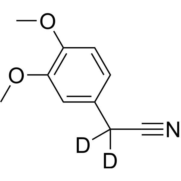 3,4-Dimethoxyphenylacetonitrile-α,α-d2 1219803-34-5